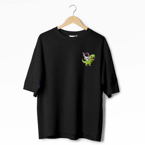 Dino Astronaut Oversized T-shirt - Image 4
