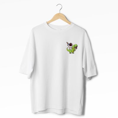 Dino Astronaut Oversized T-shirt