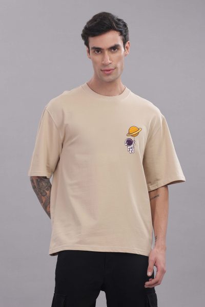 Astronaut Saturn Oversized T-shirt