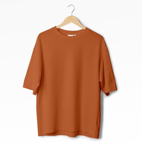 Plain Oversized T-Shirt - Image 15