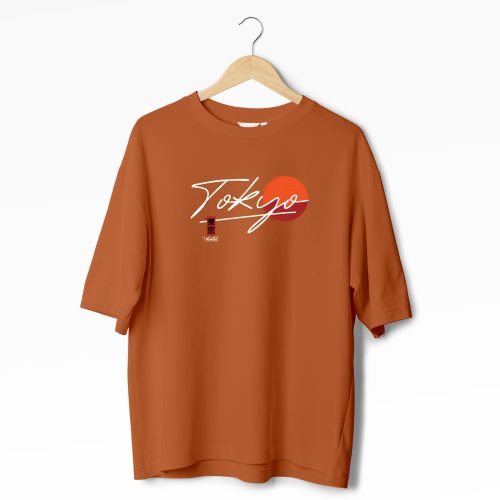 Tokyo Light Oversized T-shirt - Image 8