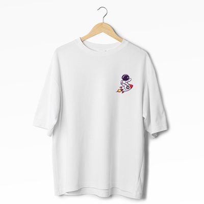 Astronaut Jet Oversized T-shirt