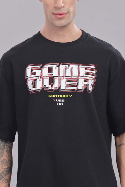 Game Over Oversized T-shirt - Image 4