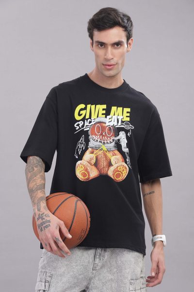 Teddy Space Eat Oversized T-shirt
