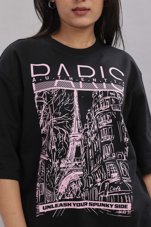 Paris Oversized T-Shirt - Image 2