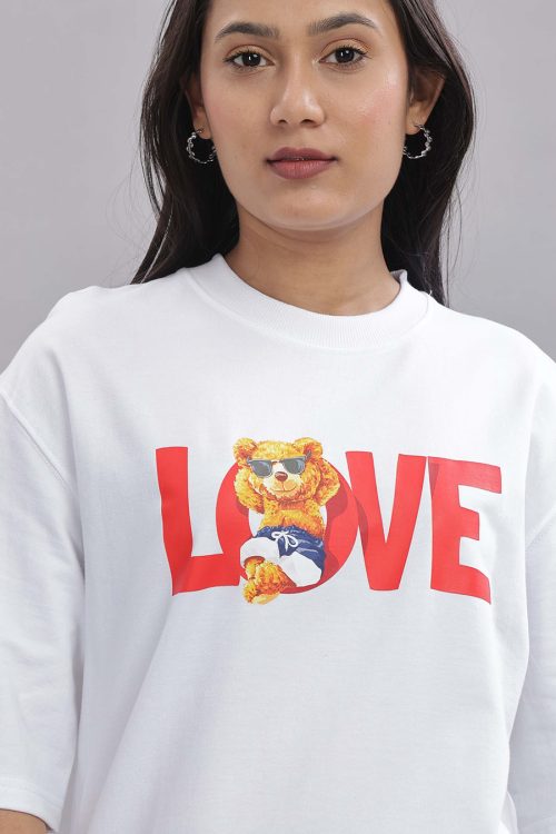 Love Bear Oversized T-shirt - Image 3