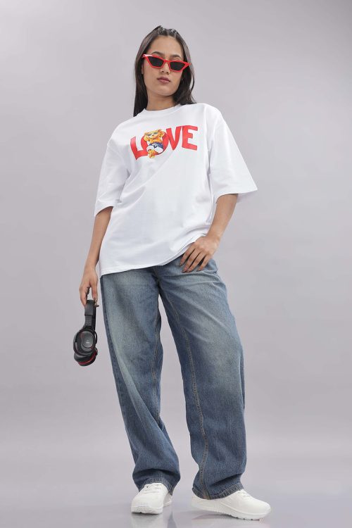 Love Bear Oversized T-shirt - Image 4