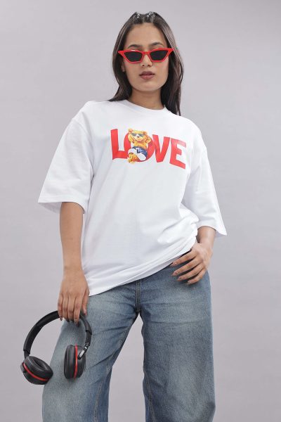 Love Bear Oversized T-shirt