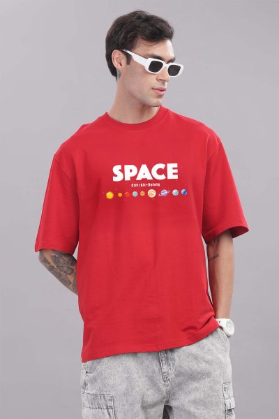 Space ctr alt Oversized T-shirt