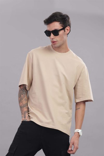 Cream Oversized T-Shirt