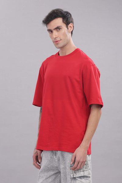 Red Oversized T-Shirt