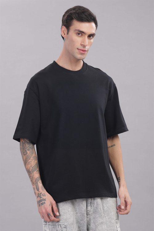 Black Oversized T-Shirt